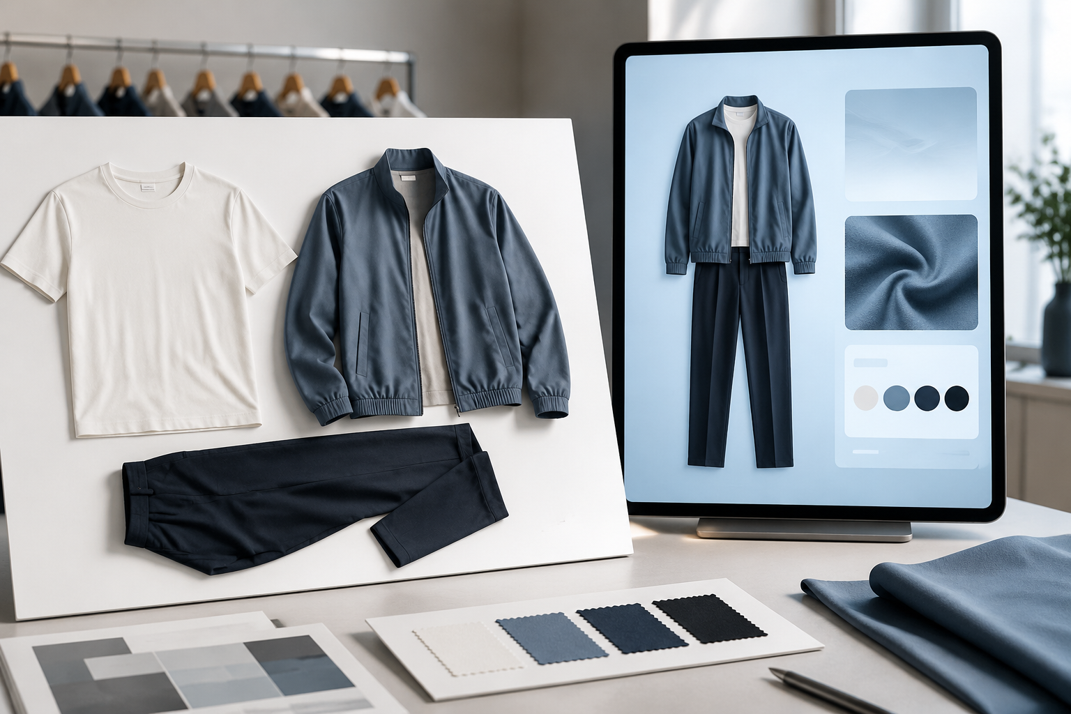 服装商品图生成 AI 模特上身试穿视频效果