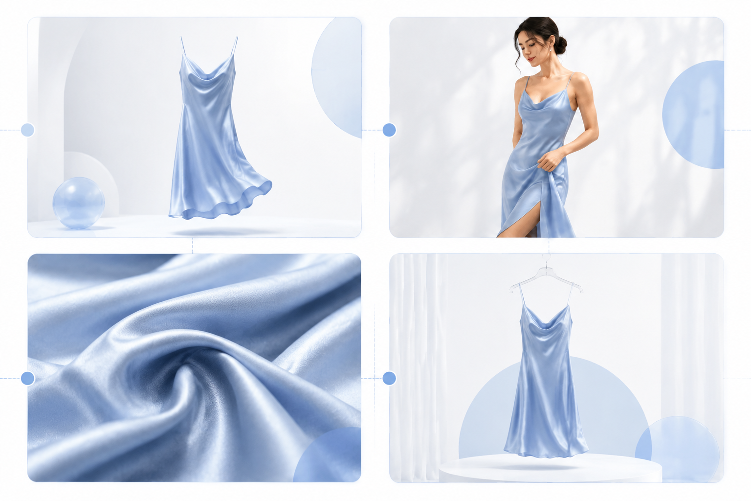 AI 鞋服试穿短视频分镜和视频时间线预览