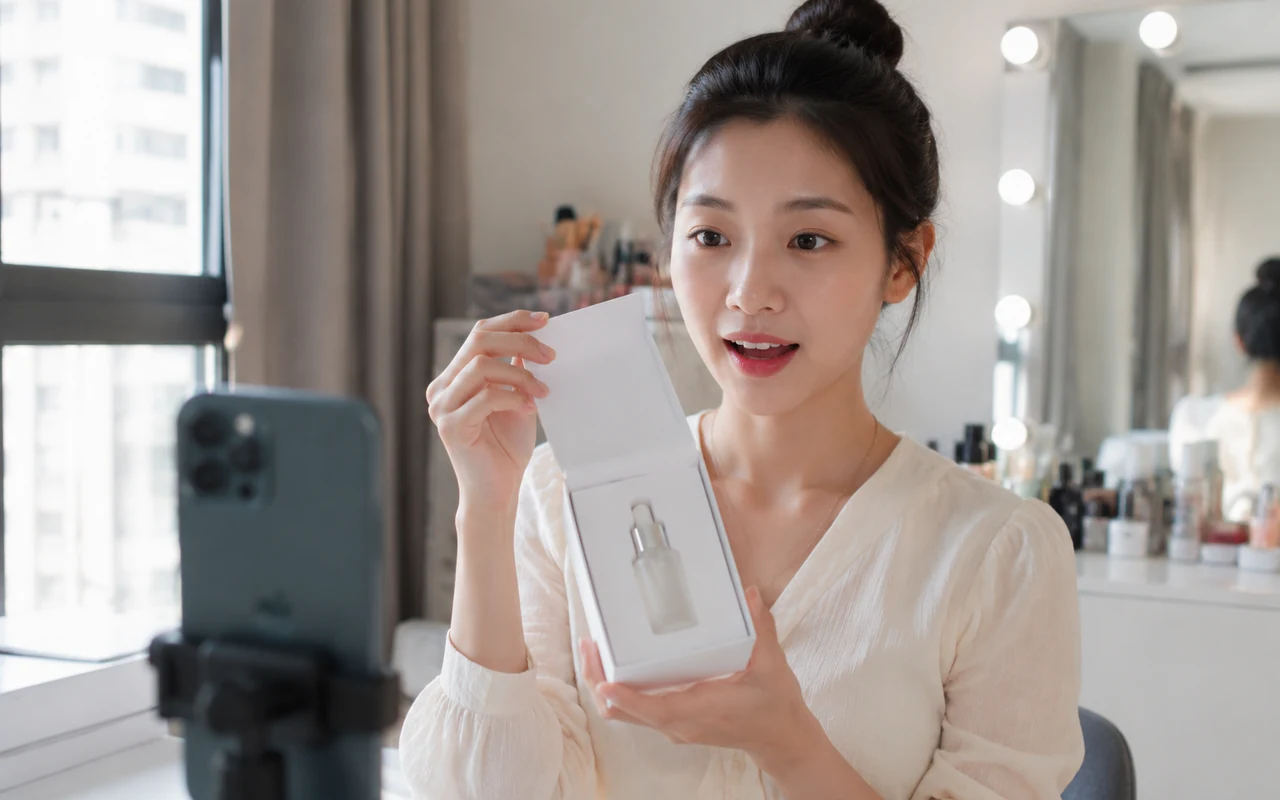 服装达人开箱与真人展示 UGC 视频示例